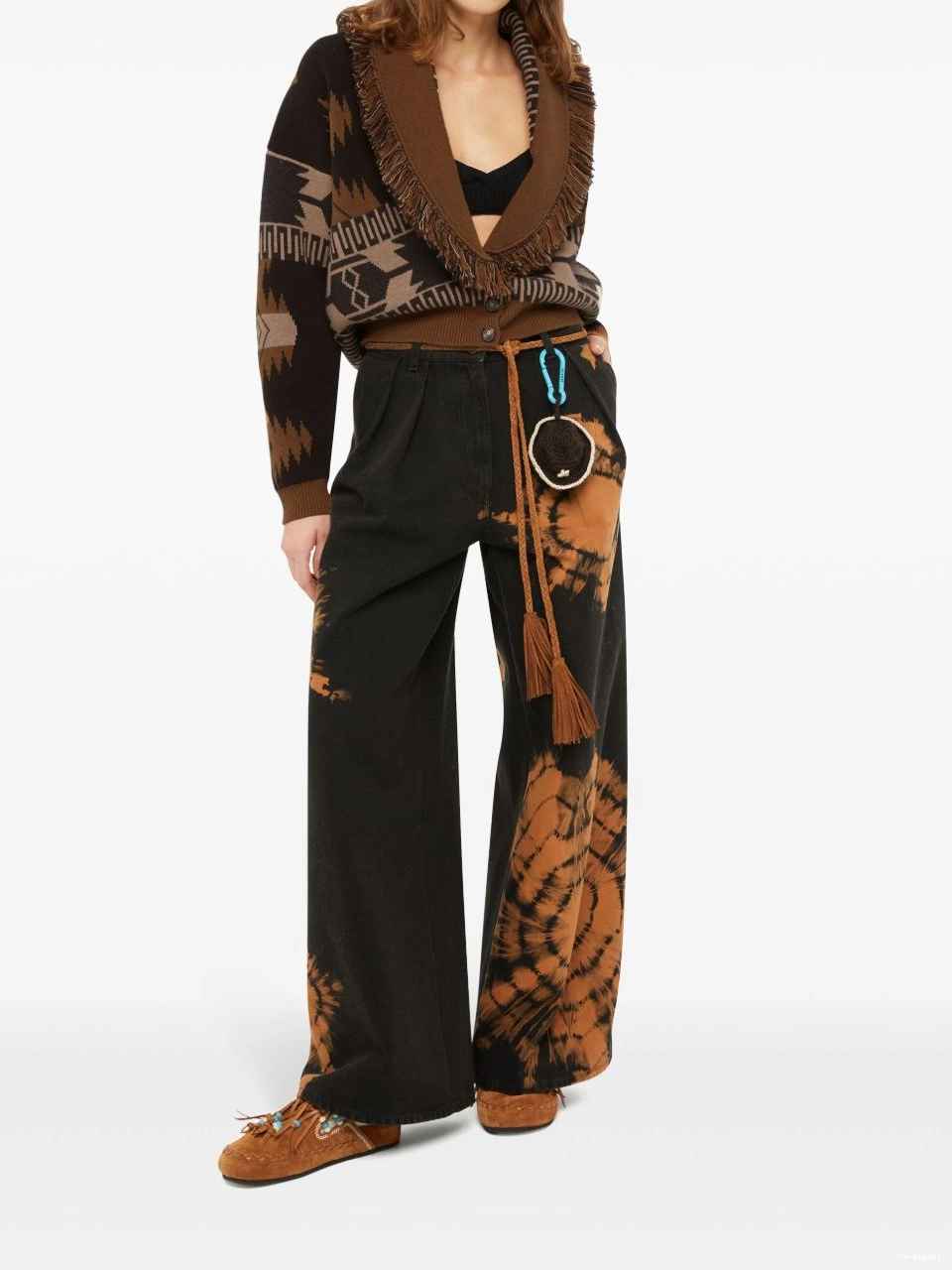 Cheap patterned-jacquard cardigan Alanui Women 0823